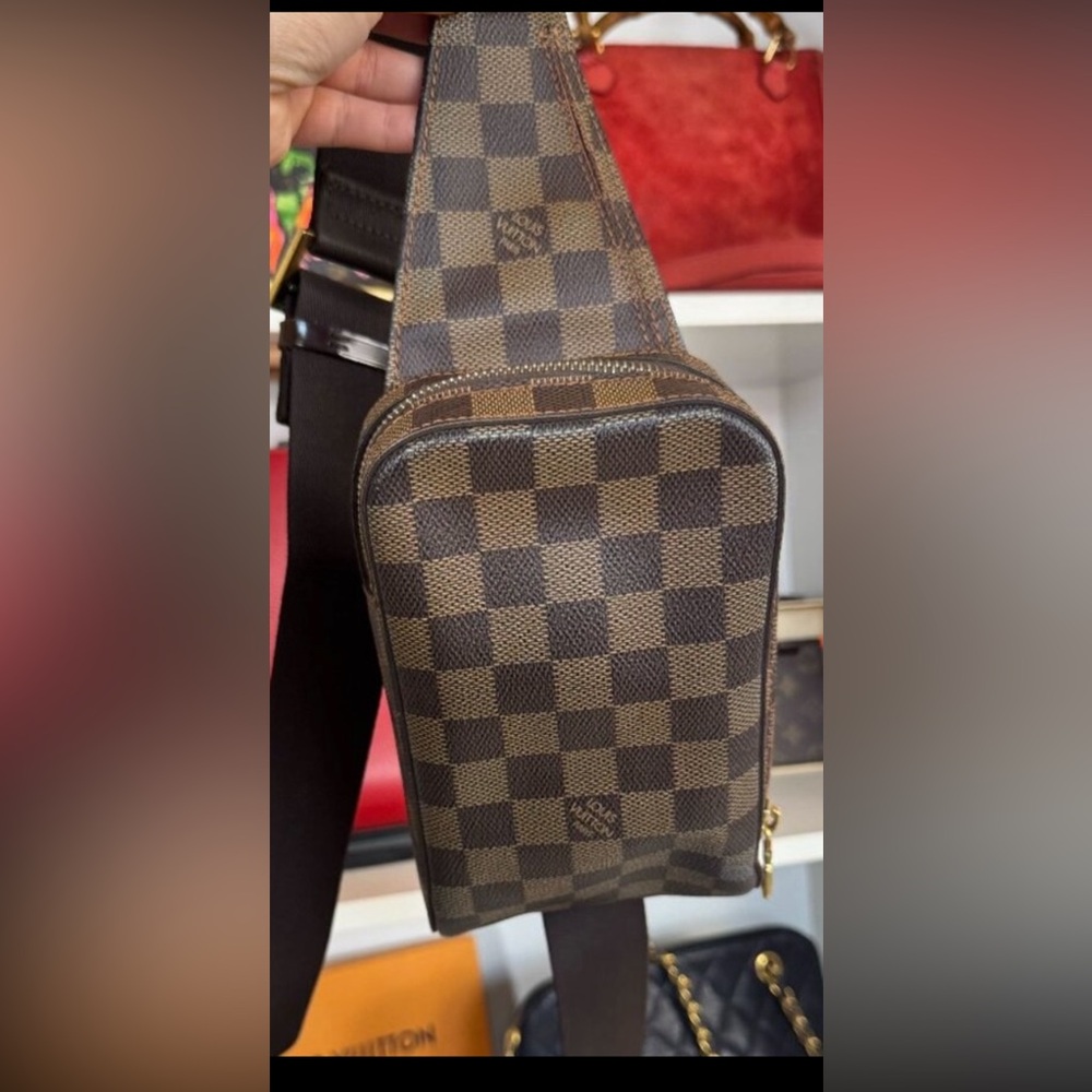 Louis Vuitton Brown Damier Geronimos  Bum bag full inclusion